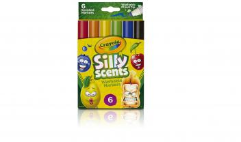 Silly Scents 6ct Chisel Tip Markers