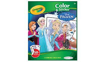 Frozen - Colour & Sticker