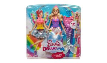 Barbie™ Dreamtopia Doll with 3 Fairytale Costumes