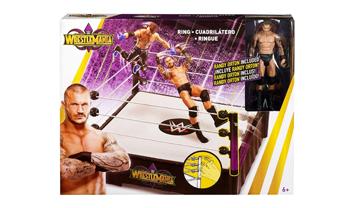 WWE WrestleMania 34 Ring With Exclusive Figure