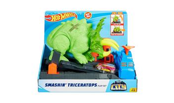 Hot Wheels® Smashin' Triceratops Play Set