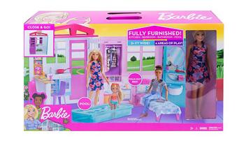 Barbie House and Doll