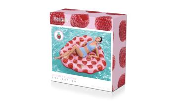 Bestway®  65" x 59.5"/1.65m x 1.51m Scentsational Raspberry Pool Float