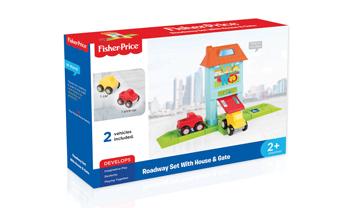 Roadway Set with House & Gate