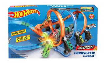 Hot Wheels® Corkscrew Crash™ Trackset