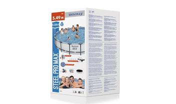 Steel Pro MAX™   18' x 48"/5.49m x 1.22m Pool Set